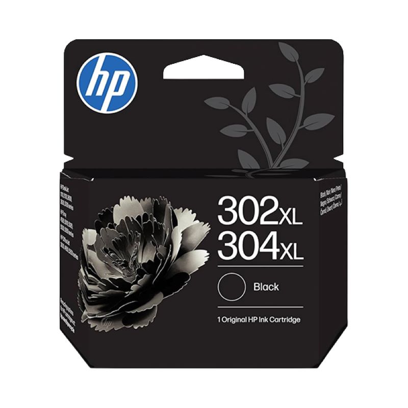 Tinteiro Original HP 302XL/304XL BK - B7RT8AE/F6U67AE/N9K07AE