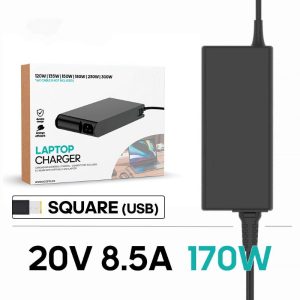 Carregador Comp. Lenovo 170W (20V/8.5A/SQUARE)