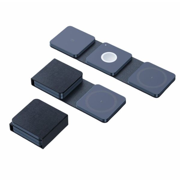 Carregador Wireless Slim 3 em 1 Charger 15W D255A - Idusd