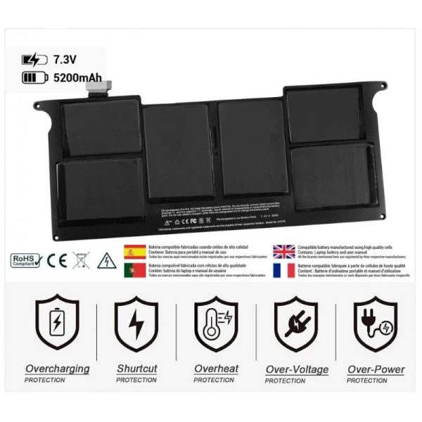 Bateria Compativel Apple A1375 Macbook AIR 11"