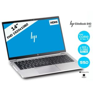 HP Elitebook 840 G7 i5 10310U 14.0 FHD 16GB DDR4 256GB M.2 SSD - Usado