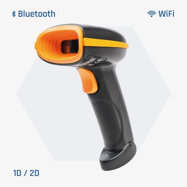 Leitor Código de Barras S/ Fios L2DBT 2D Laser BT Iggual