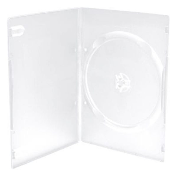 Caixa DVD Emtec Slim 7mm Transparente Pack-10