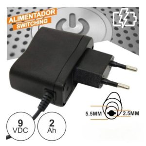 Carregador Comp. Multimarca 9V/2A – 5.5×2.5mm