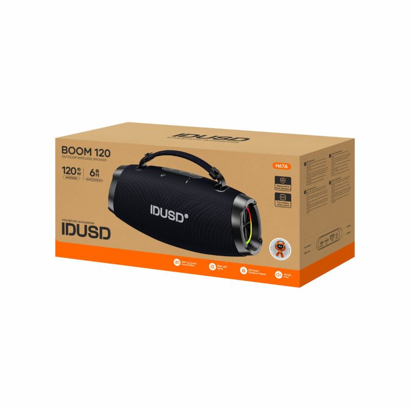 Coluna Bluetooth Boom 120W H67A - Idusd - Image 2