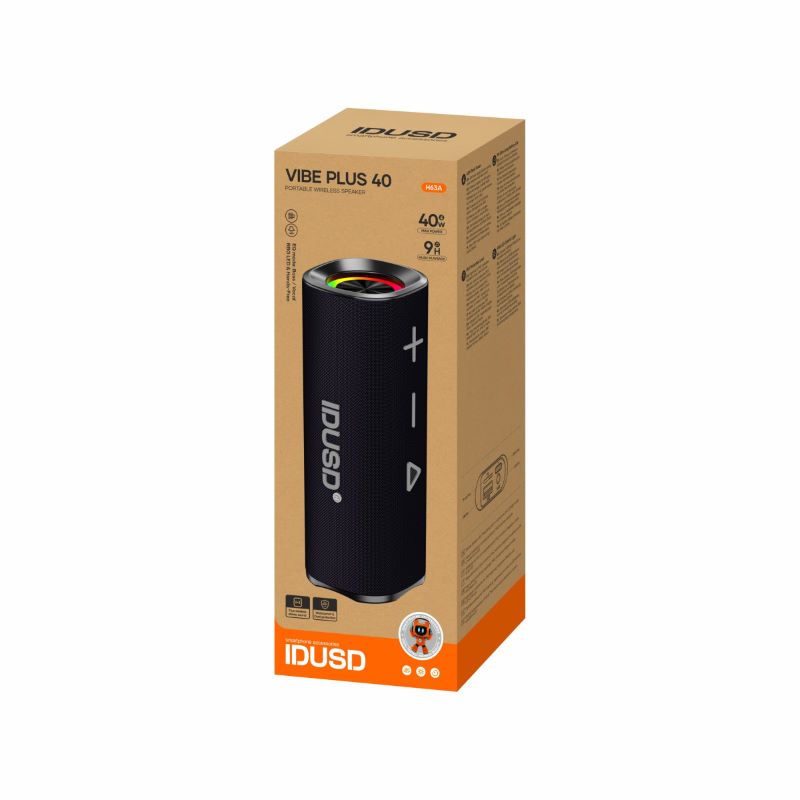 Coluna Bluetooth Vibe Plus 40W H63A - Idusd - Image 2