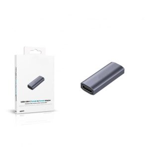 Adaptador USB-C (F) a USB-C (F) 80Gbps / PD 240W / 8K@60Hz