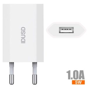 Carregador Parede 1A 6204B - Idusd
