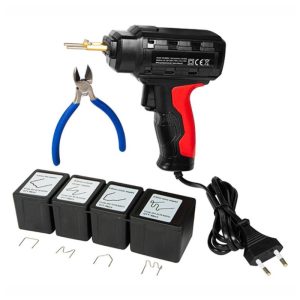 Conjunto P/ Reparação De Plasticos 60W C/ 200 Grampos Blow